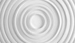 concentric random rotated white ring or circle segments background wallpaper banner flat lay top view from above