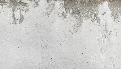 Wall Mural - header panorama white textured concrete