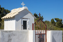Small White Chapel, Erikousa, Greece