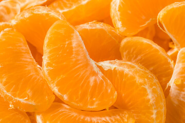 Sticker - Organic Raw Peeled Mandarin Oranges