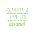 © D'Arcangelo Stock - Vegan quote illustration design
