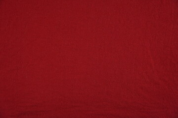 Wall Mural - texture - fine red cotton fabric