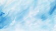 light blue watercolor texture with abstract washes and brush strokes on the white paper background, copy space, 16:9