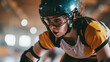 roller derby skater in action generative ai