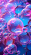 colorful bubbles background