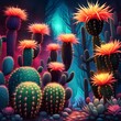 3d rendered illustration of cactus