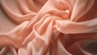 Fuzz peach color fabric. Generative AI