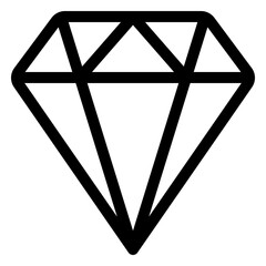 Sticker - diamond icon