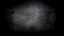 Smoke On Black Background, Old Wall Texture Cement Dark Black Gray Background Abstract Black Color Design Are Light With White Gradient Background. Floor Tiles Ceramic Rough Textured,