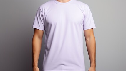 Wall Mural - white t shirt on mannequin