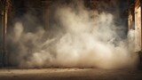 Fototapeta  - Smoke and dust on the floor, background, wallpaper