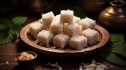  coconut barfi  