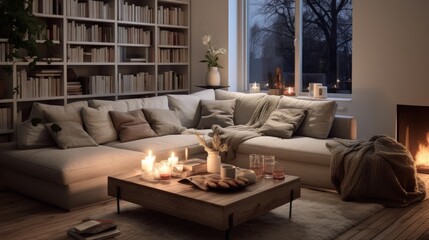 Canvas Print - Cozy Living Room Ideas