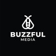 Buzz Logo Design Branding Vector