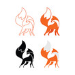 Fox Logo Branding Vector Bundle