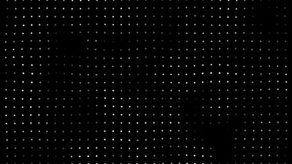 4K Looping animated abstract dots technology background. Dark random dots, data, or hi-tech concept. Looping animation stock video background.