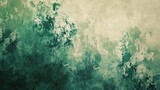 Fototapeta  - Grunge Background Texture in the Style Forest Green and Ivory - Amazing Grunge Wallpaper created with Generative AI Technology