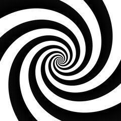 Wall Mural - Hypnotic spiral background. Optical illusion style design.