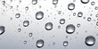 Rain drop on white background, a close up of water droplets on a white surface , Water Drops on a Window,  depicts rain droplets on glass..for nature, weather, and environmental designs.