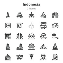 indonesia icons