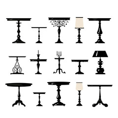 table, table png, table svg, table silhouette, vector, icon, symbol, silhouette, illustration, set, chandelier, anchor, design, black, candlestick, pattern, lamp, decoration, interior, light, sign, fu