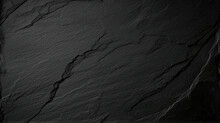 Dark Grey Black Slate Texture Background. Black Stone Texture. Black Granite Slabs Background