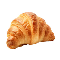 Wall Mural - croissant Isolated on transparent background