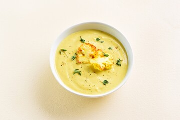 Wall Mural - Cauliflower cheese soup