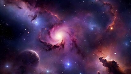 Wall Mural - galaxy in space
created with some elements made with generative AI
