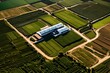 © Mehram - Impeccable lighting reveals vast fields in meticulous detail, where modern agricultural methods intersect with nature's beauty.