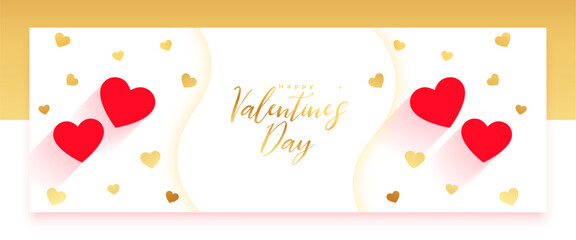 Wall Mural - decorative happy valentine day eve banner surprise love ones