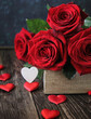 Valentine's Day, love, roses, heart, romantic day for lovers.
