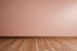 © PNG&Background Image - Empty room with pink wall and natural light. Abstract minimalist background with copy space for product presentation.
