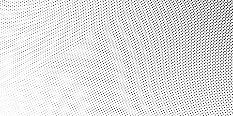 Abstract halftone flowing dots wave curved lines, frequency sound, technology curve dots lines. Digital future technology concept, science, banner, template, wallpaper, business, games.
