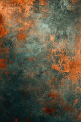 Grunge Background Texture in the Style Dark Green and Rust Brown - Amazing Grunge Wallpaper created with Generative AI Technology