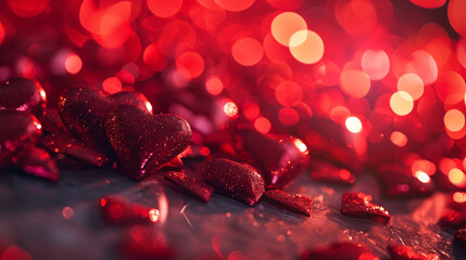Wall Mural - Valentines day background 