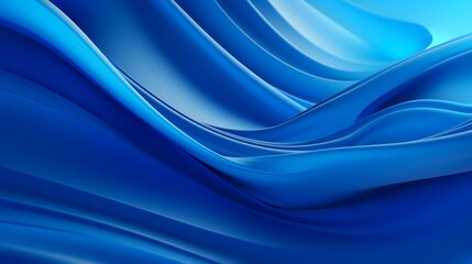 Abstract Blue Background - AI Generated

