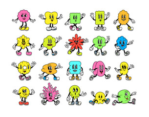 Shapes Cartoon Characters 2