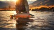 Fly Fishing in the Golden Hour