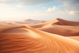 Fototapeta  - Rippling Desert Sandscape