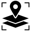 Geographical Information System Icon