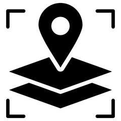 Poster - Geographical Information System Icon