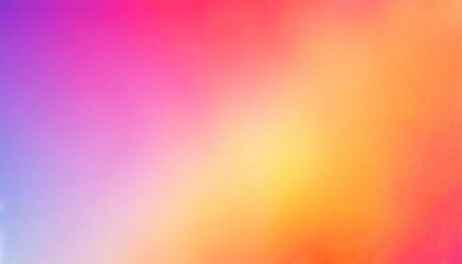 Poster - red coral fire orange yellow gold white pink lilac purple violet blue abstract background color gradient ombre blur rough grain noise rainbow fun light hot bright neon electric glitter foil design