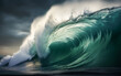 © EwaStudio - Wave Power. Oceanic Energy Splash