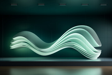 Wall Mural - Abstract background for presentation. Ai Generated 