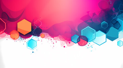 Wall Mural - Technology abstract graphic poster web page PPT background, abstract background