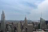 Fototapeta Miasto - View of all Manhattan's with its high buildings