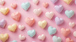 © Asa - cute paper hearts for Valentine's Day