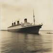 © Adobe Contributor - Vintage photo of a large ocean liner