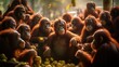 © Nurdin - A cute orang utan in sunny day
